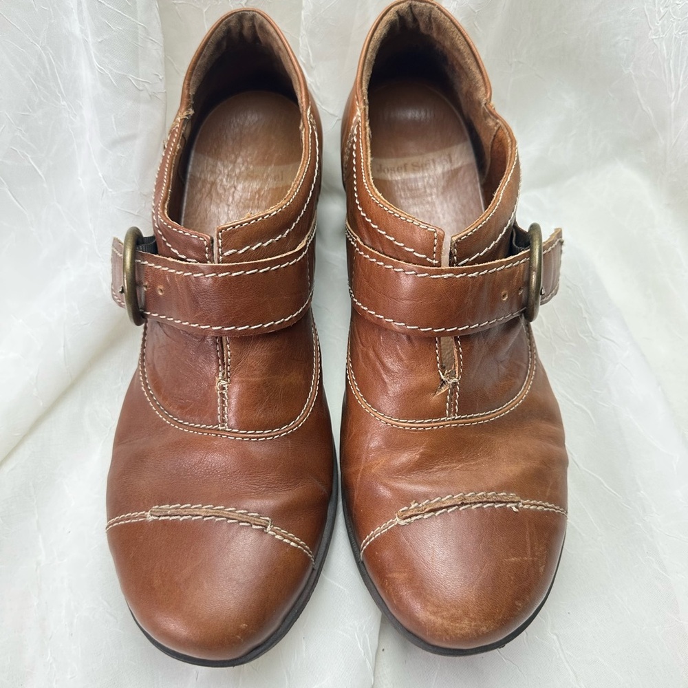 Josef Seibel Brown Leather Sandals